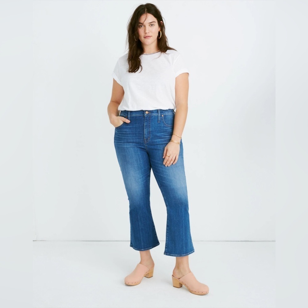 Madewell Cali Demi-Boot Jeans in Tierney Wash: Eco Edition size 33